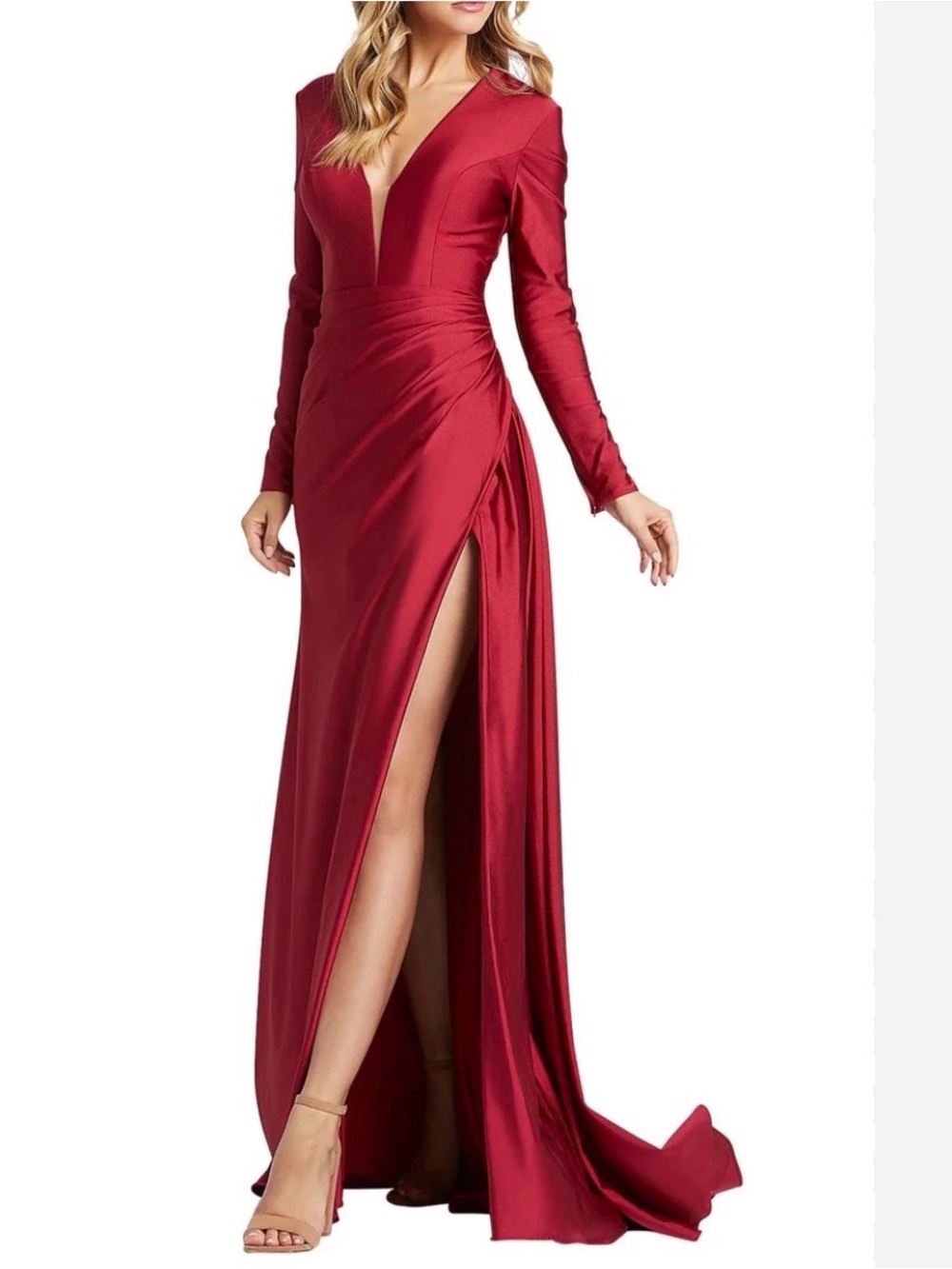 IEENA FOR MAC DUGGAL 26250I Maxi Gown Dress 8
